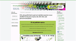 Desktop Screenshot of cle-usb-perso.biz